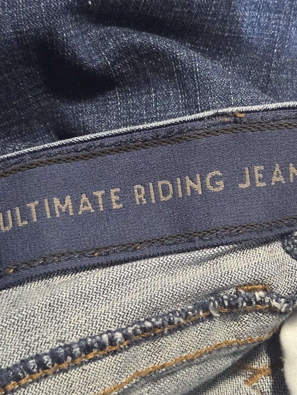 Wrangler Womens Dark Wash No Gap Willow Ultimate Riding Bootcut Jeans Size 7 - Picture 8 of 12